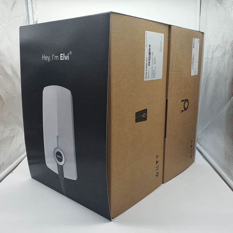 EVBox Elvi Wallbox (11 kW, câble de type 2 de 6 m inclus, RFID, Wi-Fi)