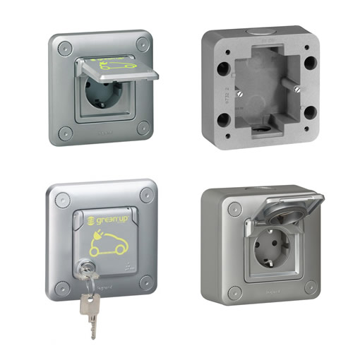 Legrand Green UP Ladesteckdose AP GEHAEUSE Besserladen de